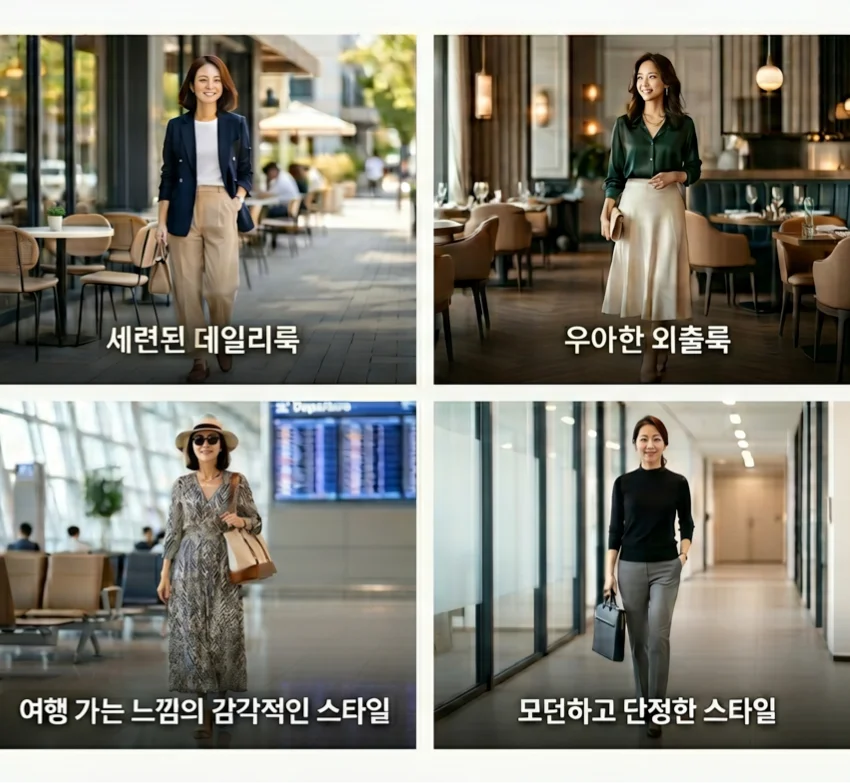 GG살롱 프리미엄 피팅룸과 스타일 보드 이미지
