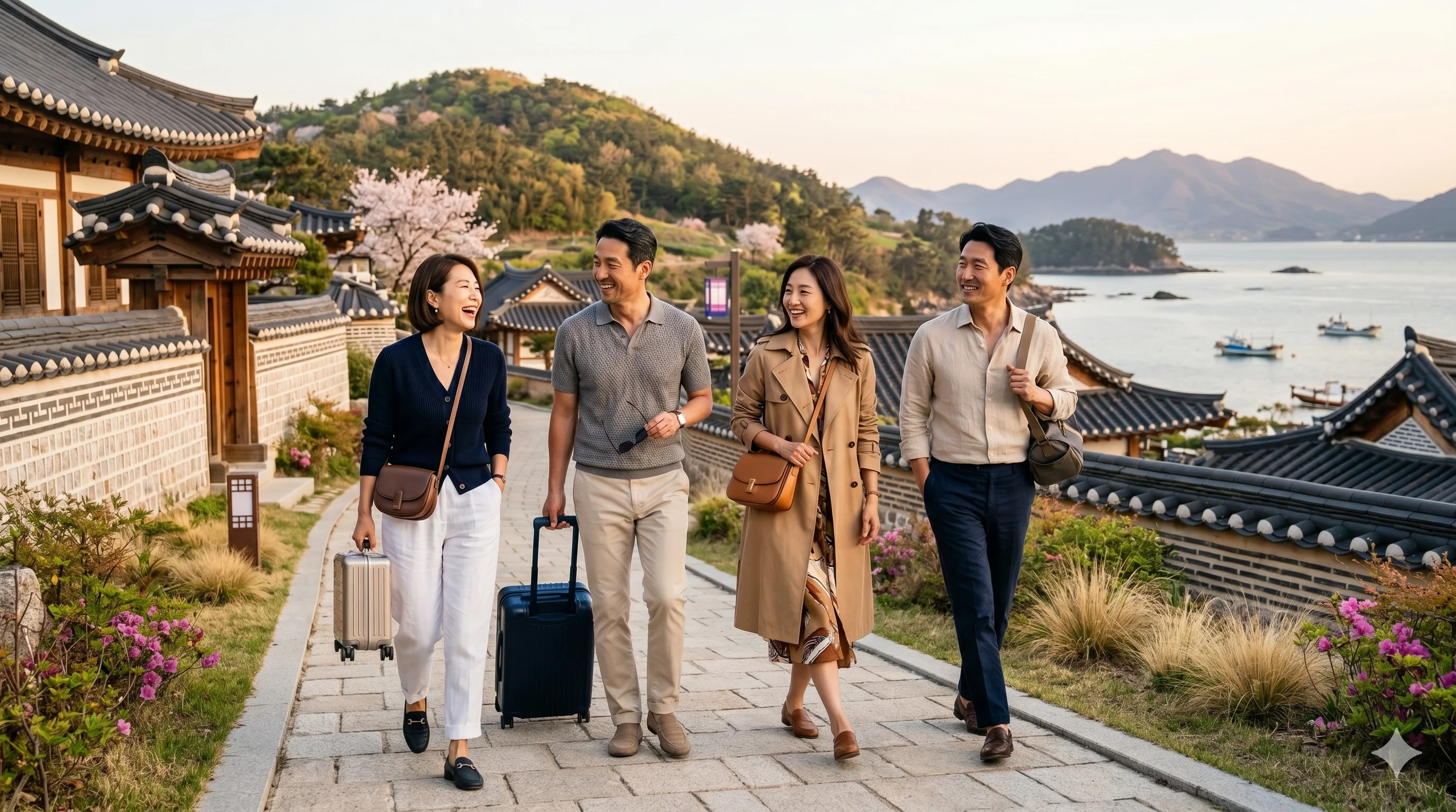 트레킹과 여행 라운지 활동 이미지