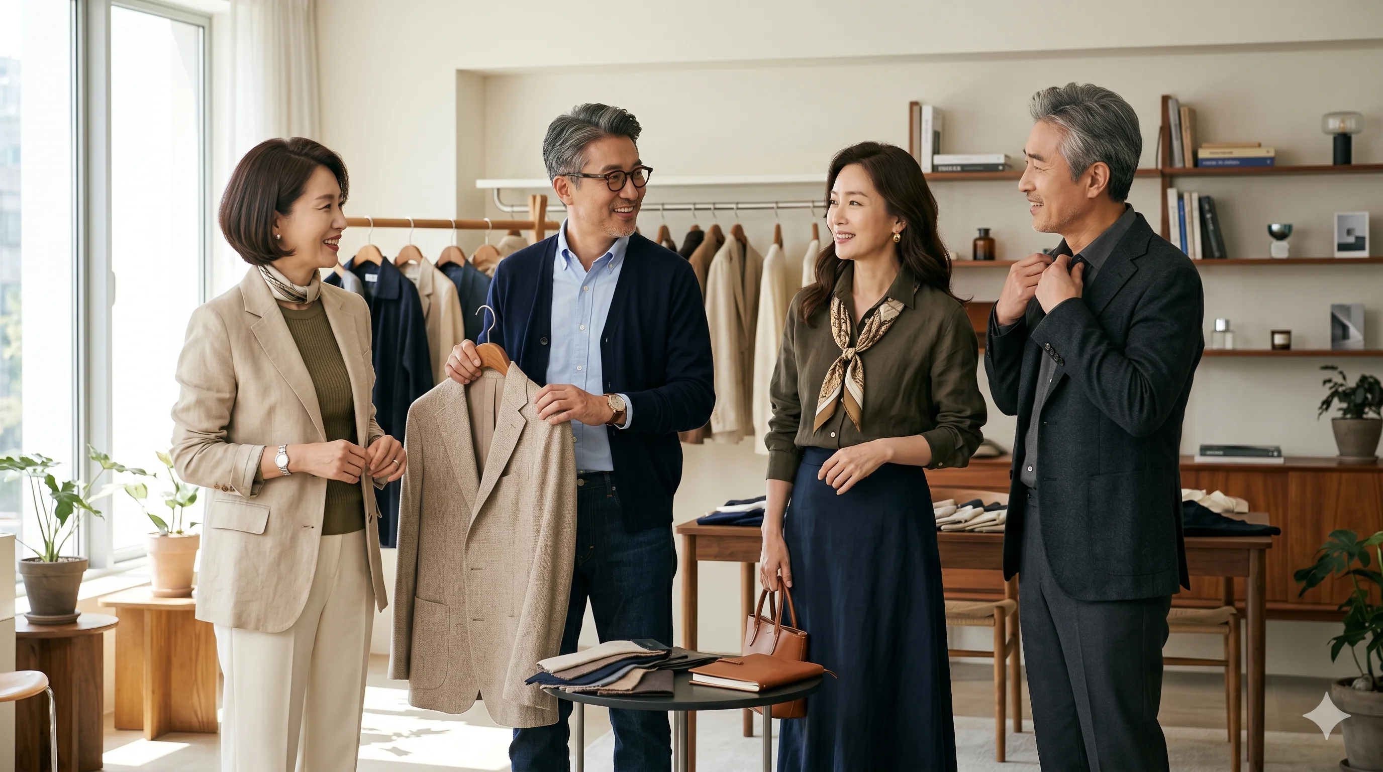 패션과 웰에이징 라운지 활동 이미지